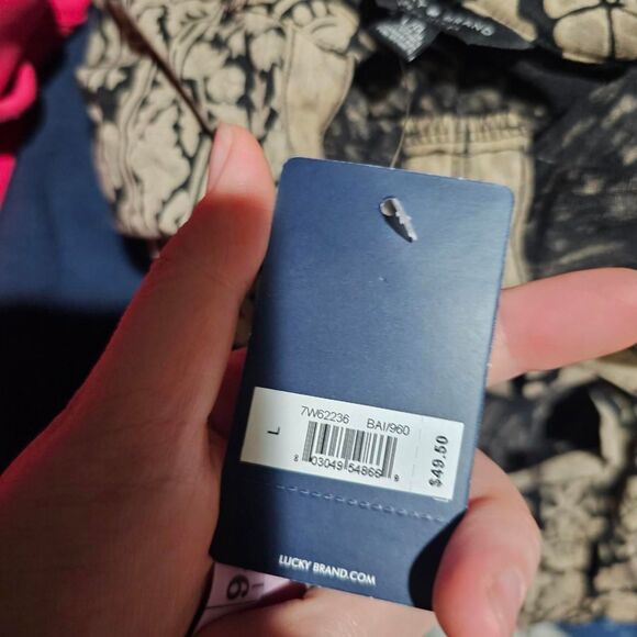 Lucky brand boho whimsigoth 3/4 sleeve nwt blouse - Picture 6 of 7